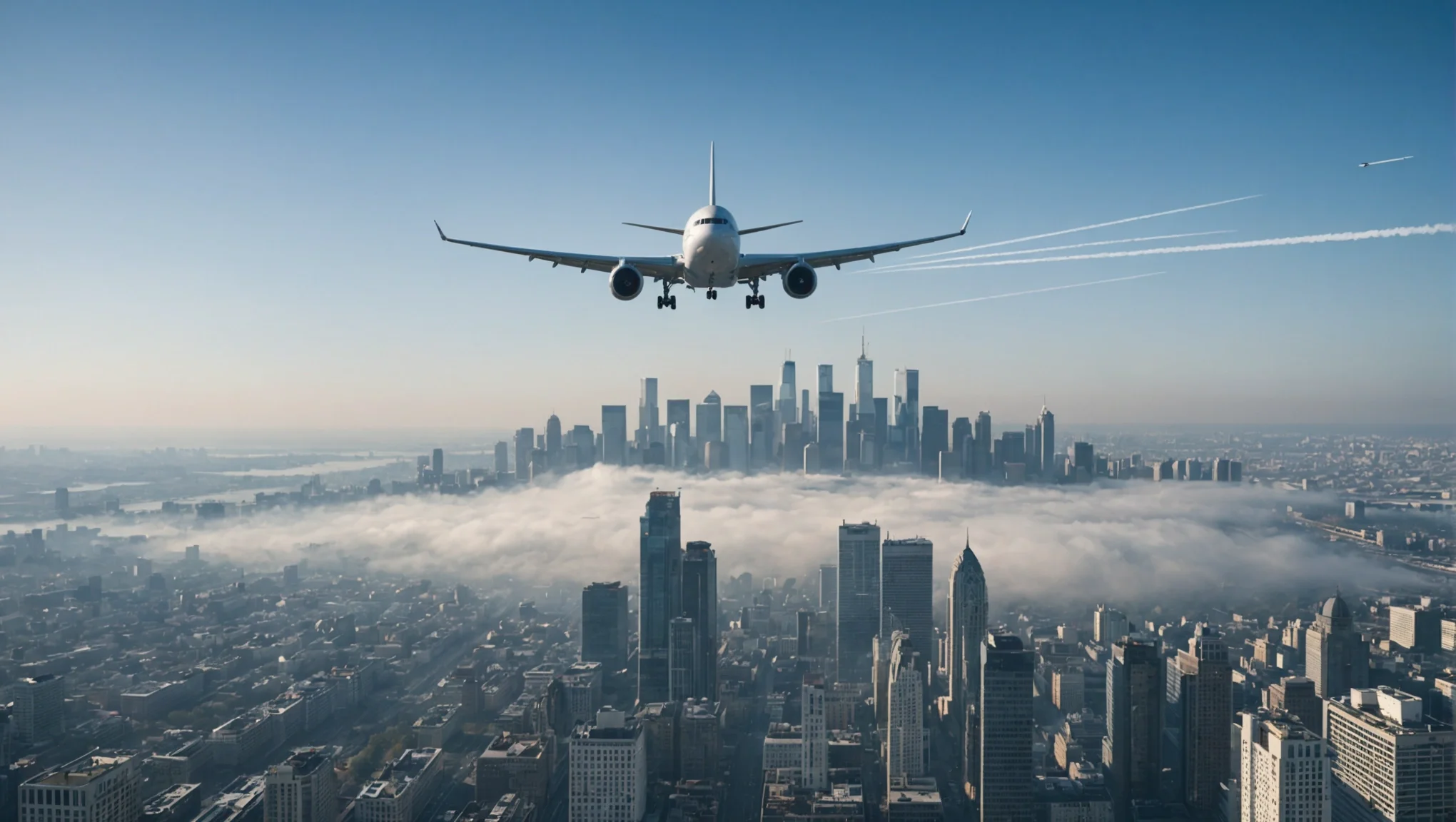 Quand les avions font des vagues: l'impact caché de la pollution aérienne